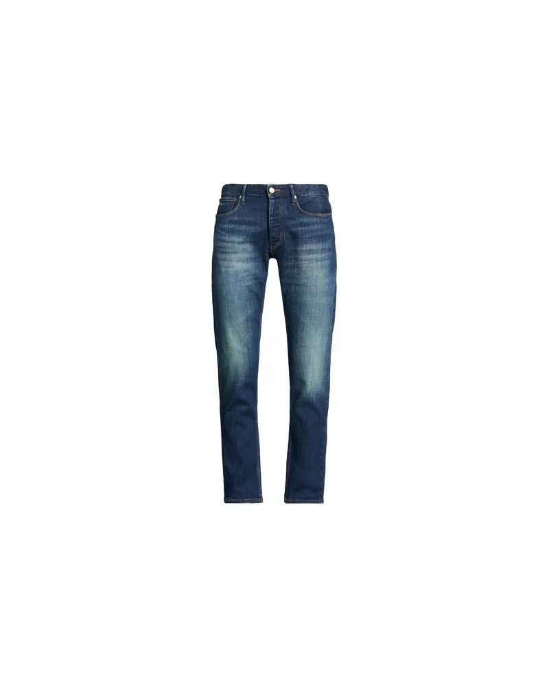 Emporio Armani HOSEN & RÖCKE - Jeanshosenauf YOOX.COM Blau