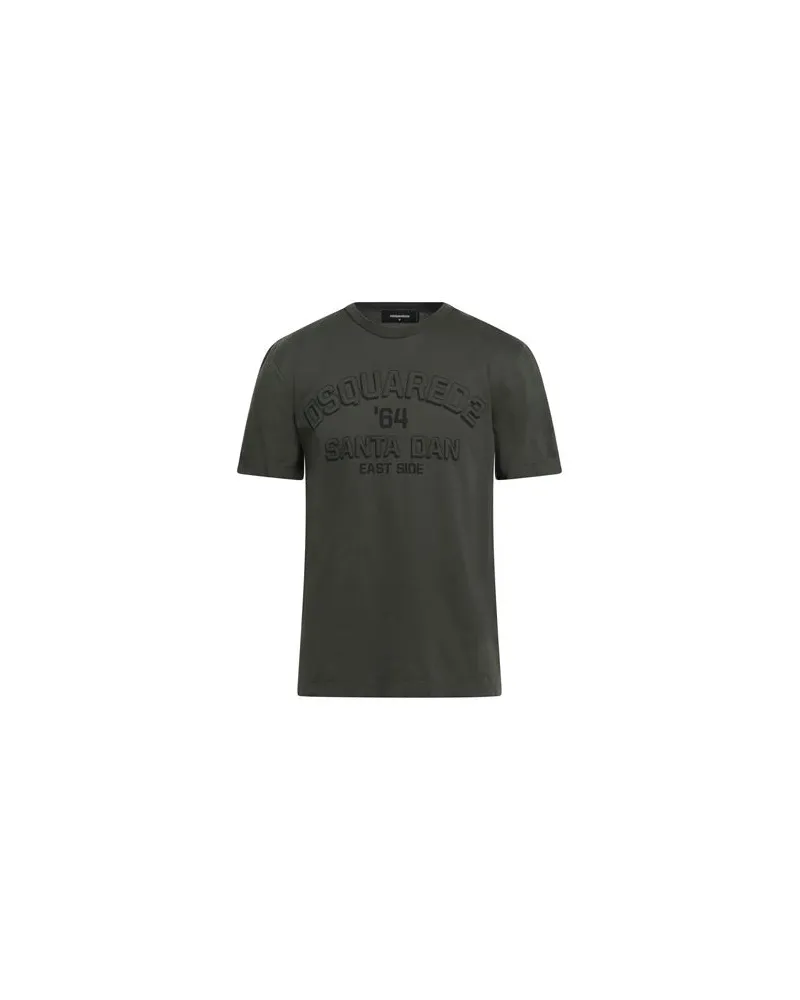 Dsquared2 TOPS - T-shirtsauf YOOX.COM Militärgrün