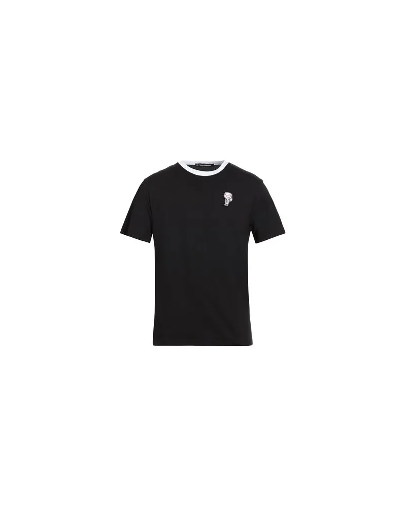 Karl Lagerfeld TOPS - T-shirtsauf YOOX.COM Schwarz