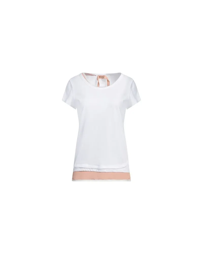 N° 21 TOPS - T-shirtsauf YOOX.COM Weiß