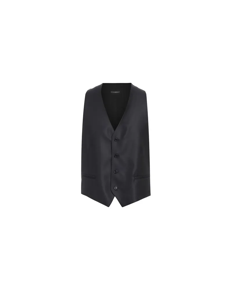 Emporio Armani ANZÜGE und CO-ORDS - Couture-Westenauf YOOX.COM Nachtblau
