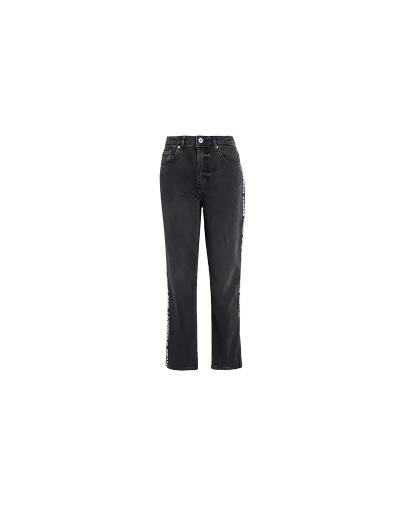 Karl Lagerfeld HOSEN & RÖCKE - Jeanshosenauf YOOX.COM Schwarz