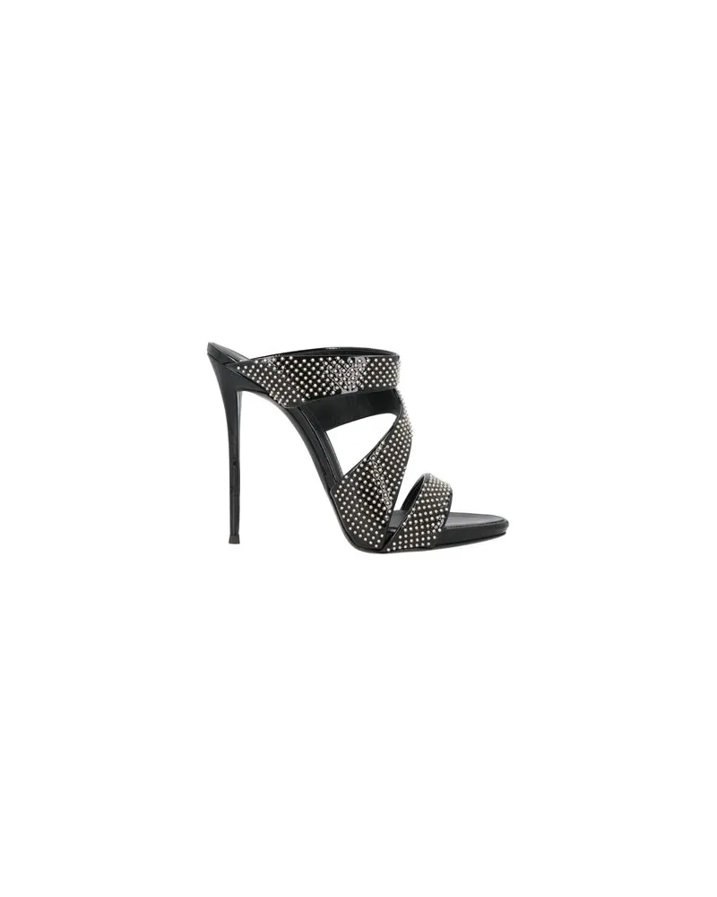 Giuseppe Zanotti SCHUHE - Sandalenauf YOOX.COM Schwarz