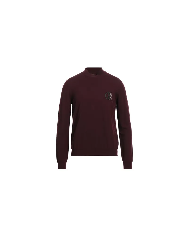 Giorgio Armani STRICKWAREN - Rollkragenpulloverauf YOOX.COM Bordeaux