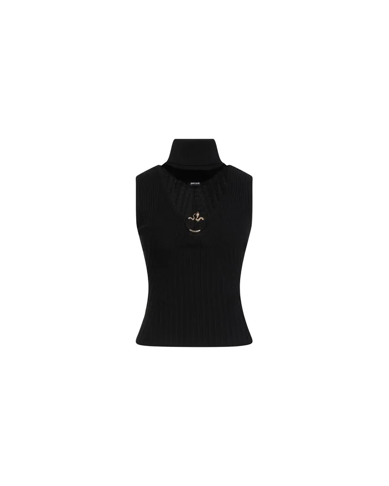 Just Cavalli STRICKWAREN - Rollkragenpulloverauf YOOX.COM Schwarz