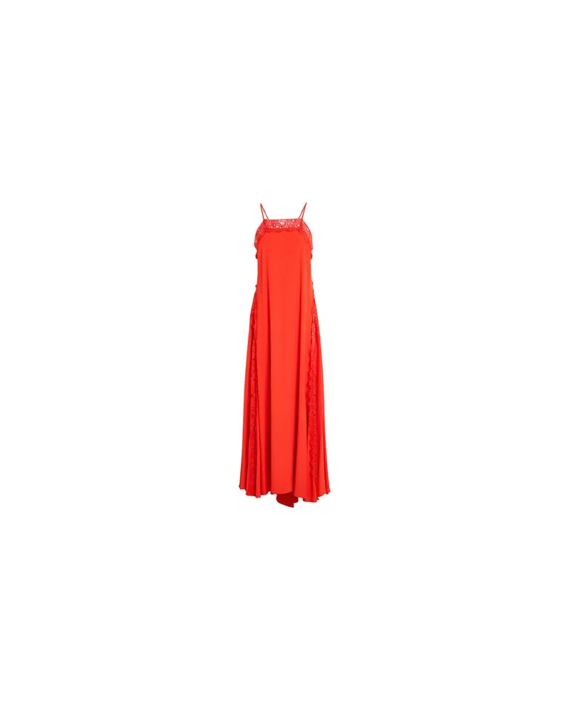 Erika Cavallini KLEIDER - Maxi-Kleiderauf YOOX.COM Tomatenrot