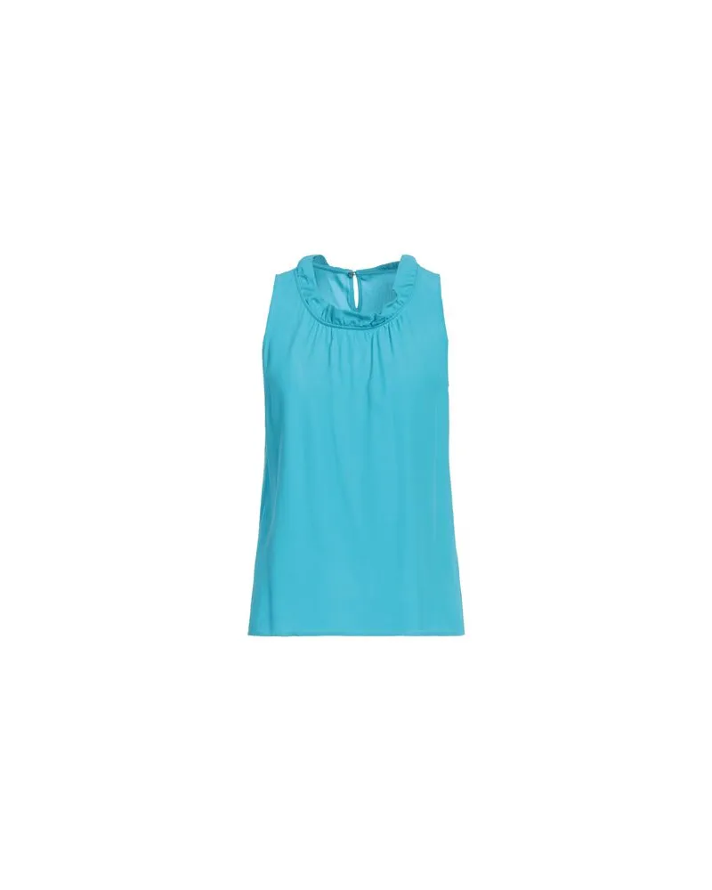 Camicettasnob TOPS - Topsauf YOOX.COM Azurblau