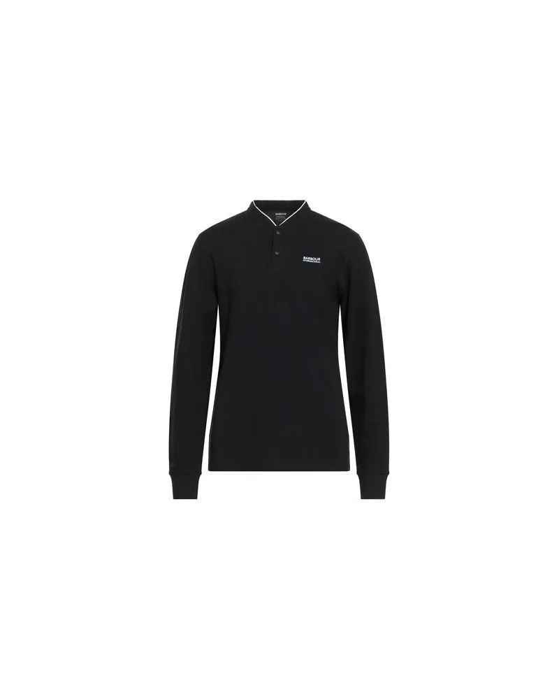 Barbour INTERNATIONAL - TOPS - Poloshirtsauf YOOX.COM Schwarz