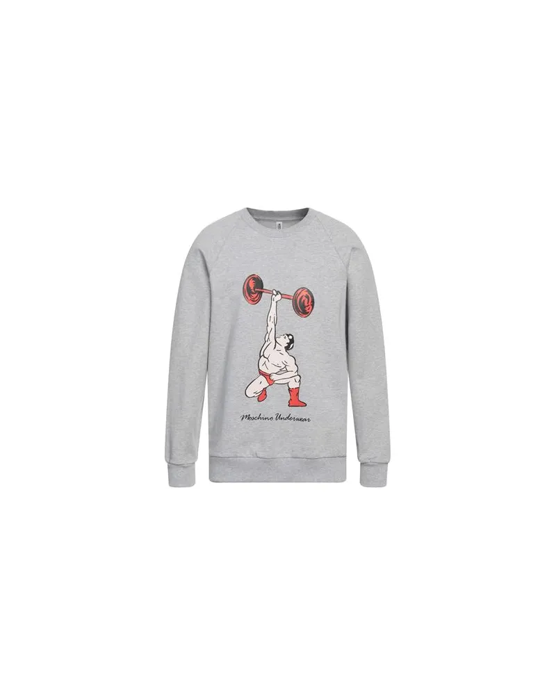 Moschino UNDERWEAR - TOPS - Sweatshirtsauf YOOX.COM Grau