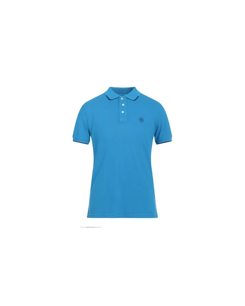 Jacob Cohën TOPS - Poloshirtsauf YOOX.COM Azurblau