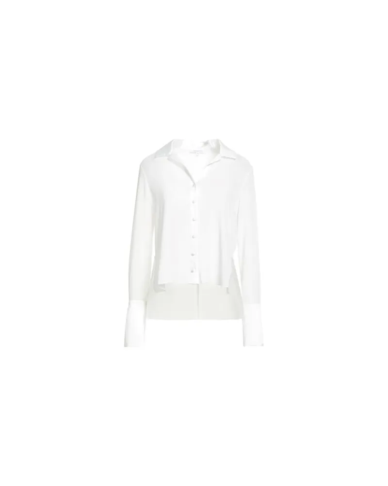 Patrizia Pepe TOPS - Hemdenauf YOOX.COM Weiß