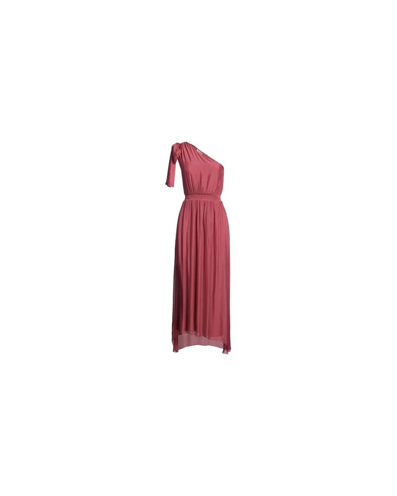 Kaos KLEIDER - Maxi-Kleiderauf YOOX.COM Magenta