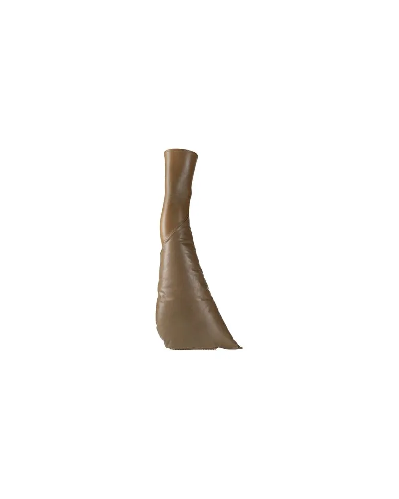 Rick Owens SCHUHE - Stiefelauf YOOX.COM Hellbraun