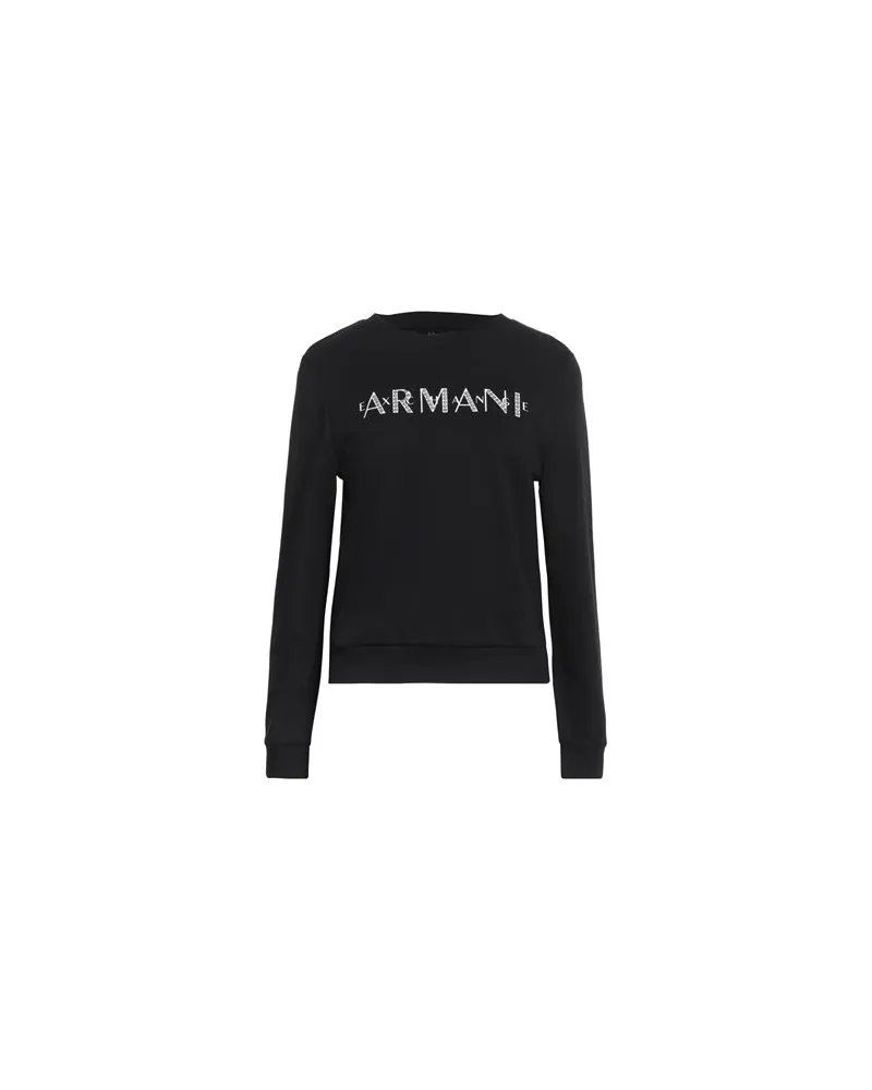 Armani Exchange TOPS - Sweatshirtsauf YOOX.COM Schwarz