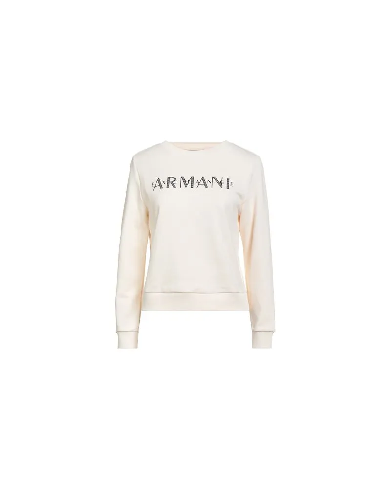 Armani Exchange TOPS - Sweatshirtsauf YOOX.COM Elfenbein
