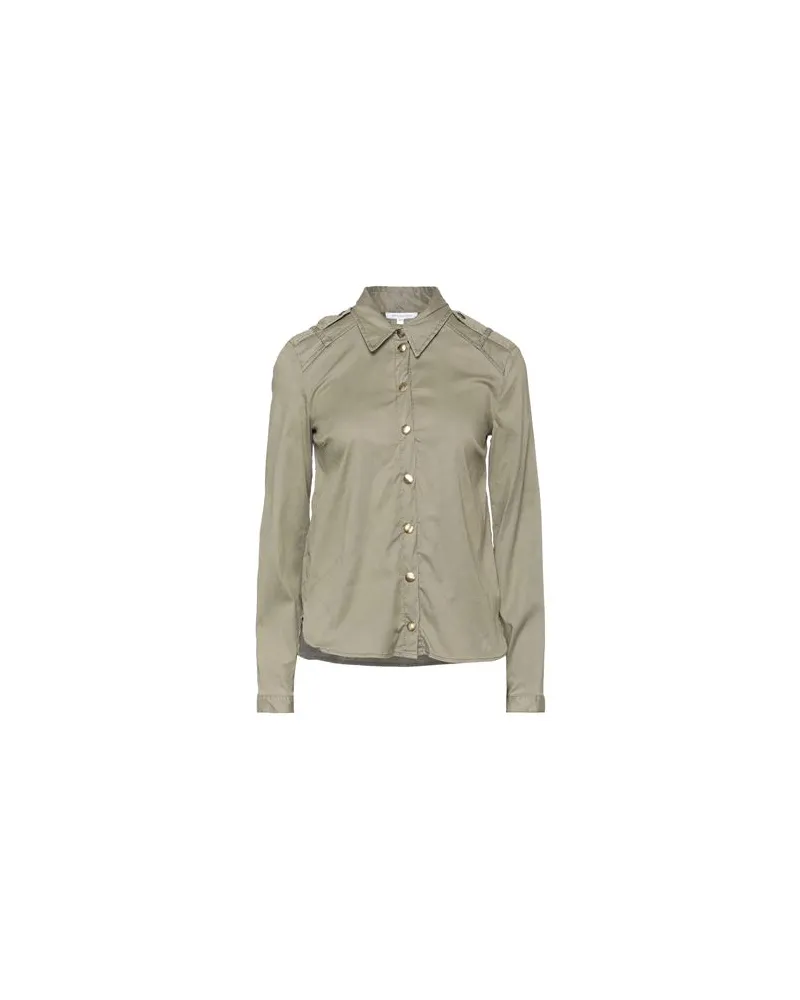 Patrizia Pepe TOPS - Hemdenauf YOOX.COM Militärgrün