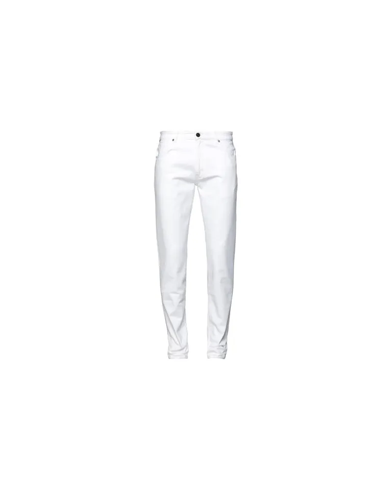 PT TORINO HOSEN & RÖCKE - Jeanshosenauf YOOX.COM Weiß