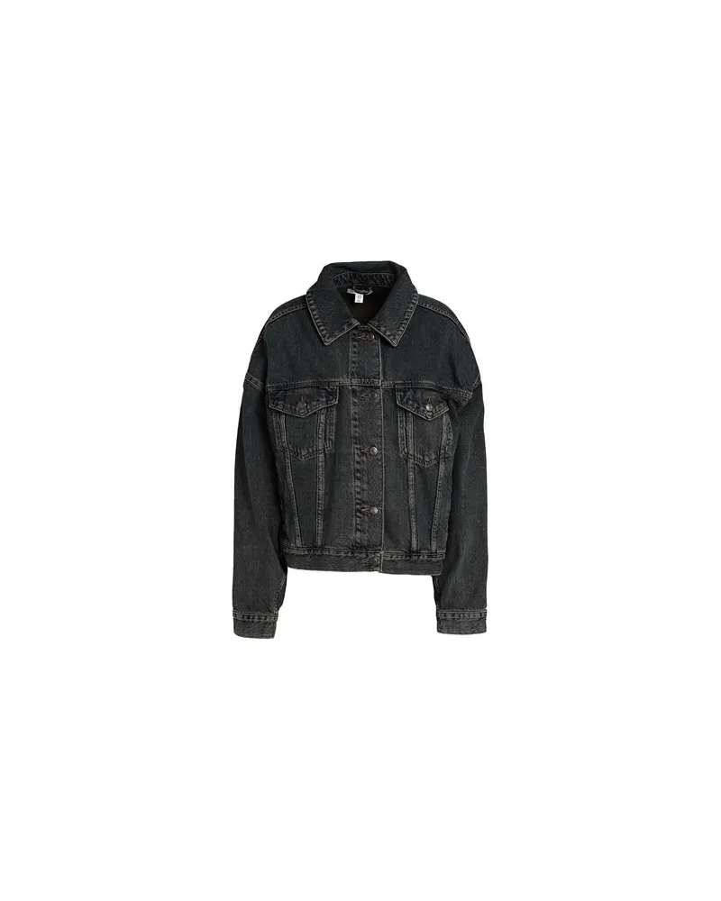 Topshop JACKEN & MÄNTEL - Jeansjacken/Mäntelauf YOOX.COM Blau