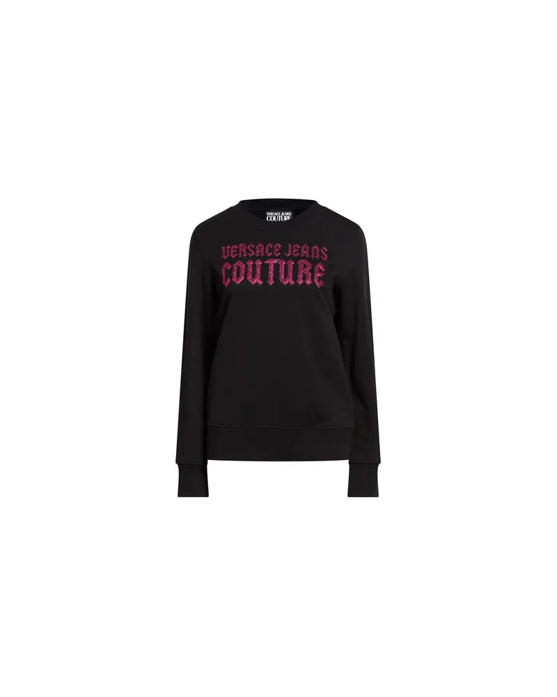 Versace Jeans TOPS - Sweatshirtsauf YOOX.COM Schwarz