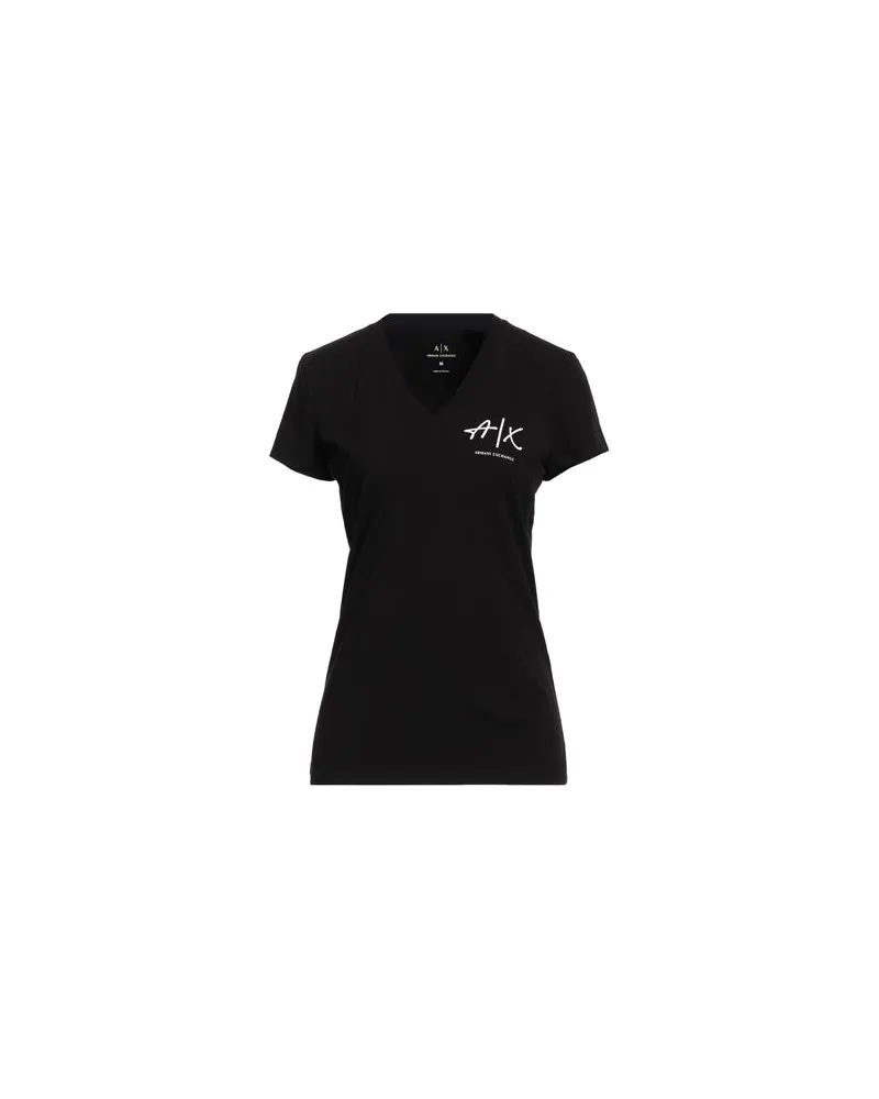 Armani Exchange TOPS - T-shirtsauf YOOX.COM Schwarz