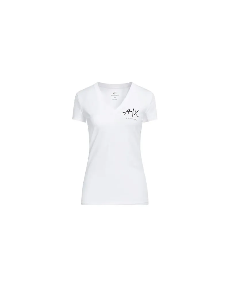 Armani Exchange TOPS - T-shirtsauf YOOX.COM Weiß