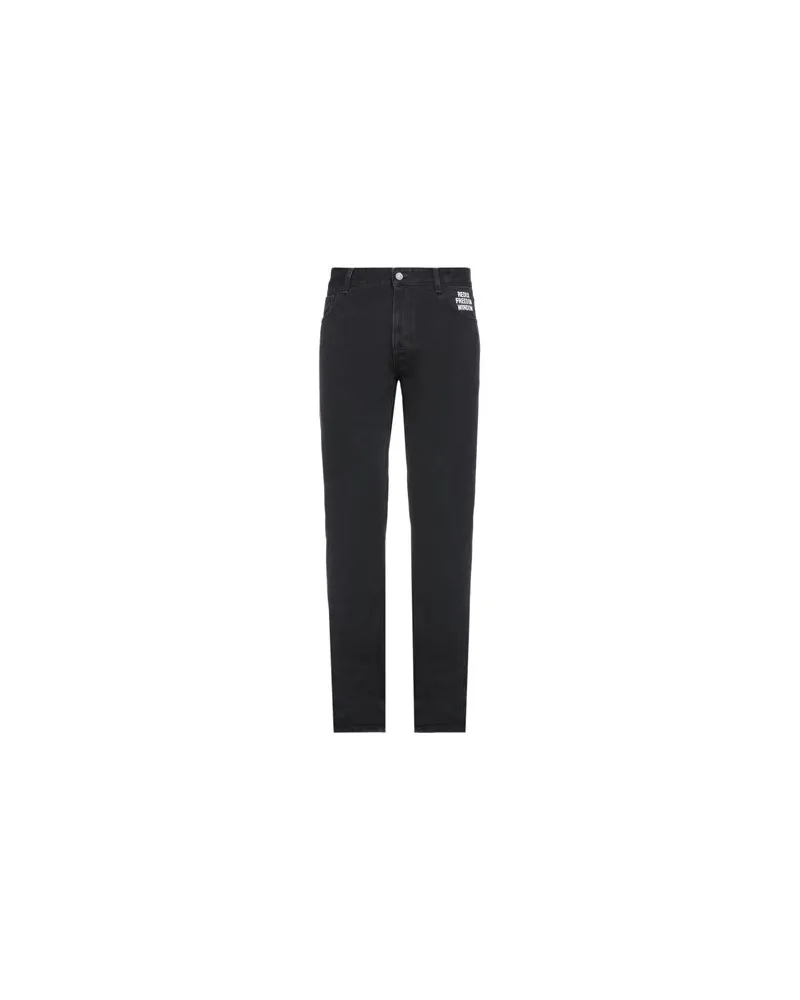 Raf Simons HOSEN & RÖCKE - Jeanshosenauf YOOX.COM Schwarz
