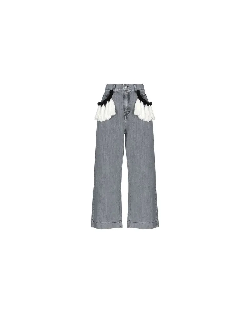 Au Jour Le Jour HOSEN & RÖCKE - Jeanshosenauf YOOX.COM Grau