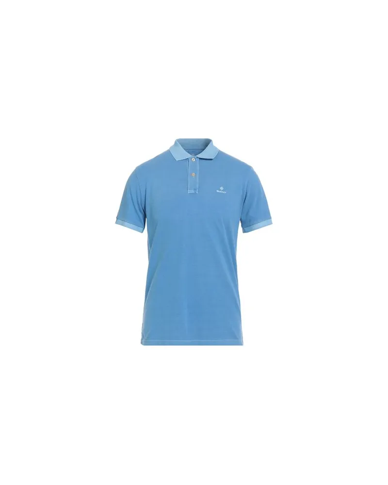 Gant TOPS - Poloshirtsauf YOOX.COM Azurblau