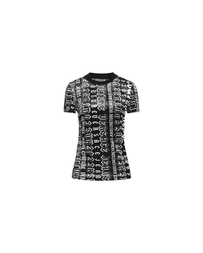 Versace Jeans TOPS - T-shirtsauf YOOX.COM Schwarz