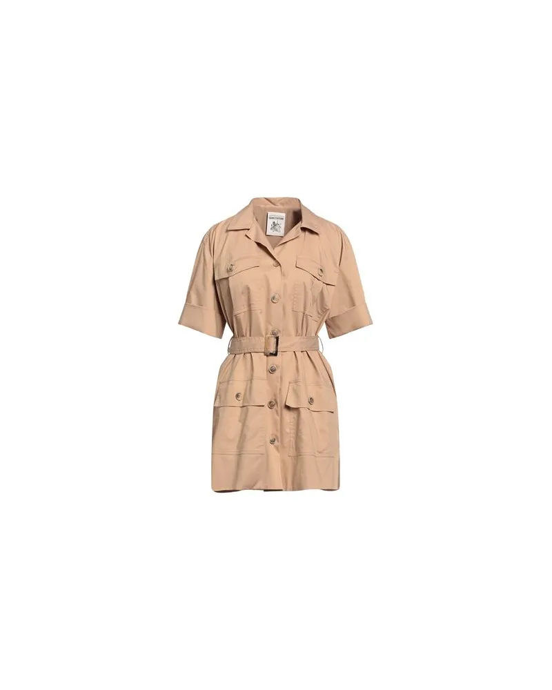 Semicouture KLEIDER - Mini-Kleiderauf YOOX.COM Kamel