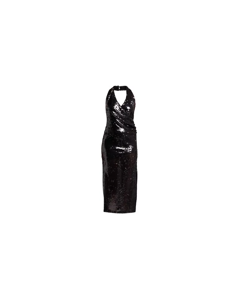 KONTATTO KLEIDER - Midi-Kleiderauf YOOX.COM Schwarz