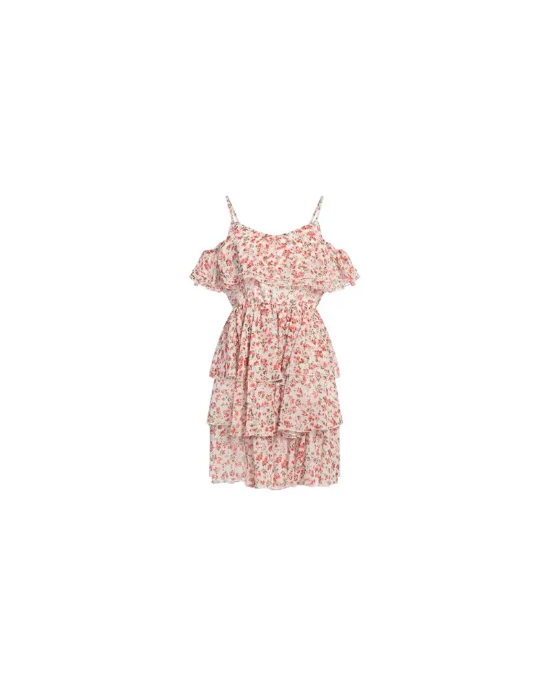 VICOLO KLEIDER - Mini-Kleiderauf YOOX.COM Cremeweiß