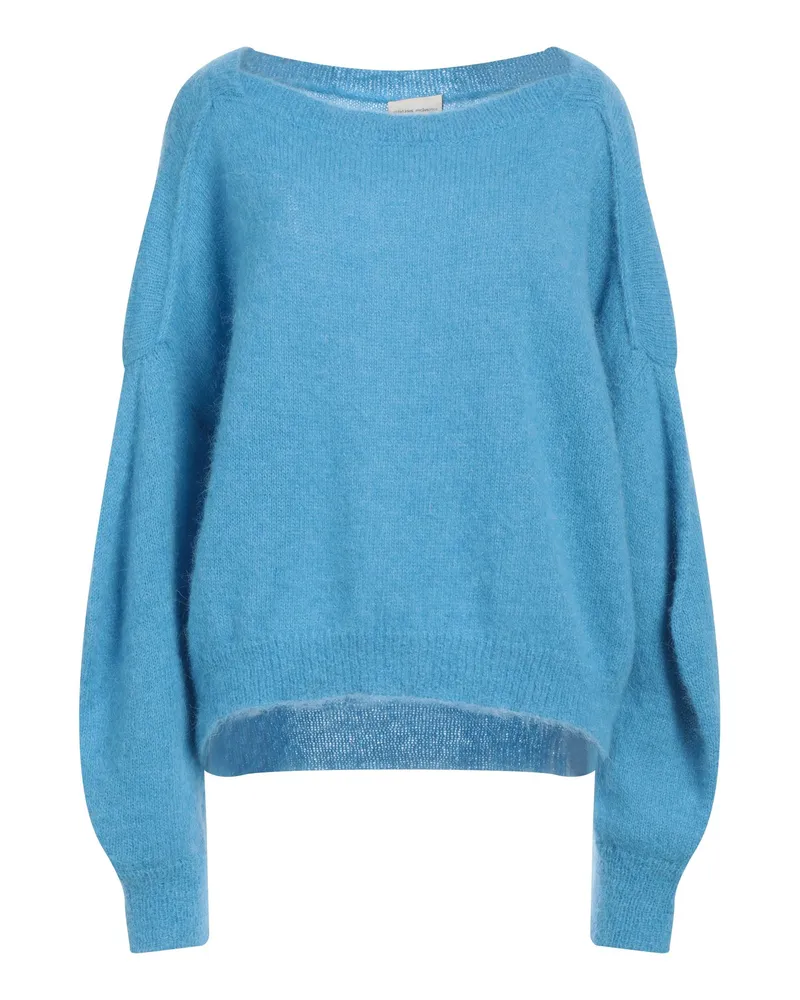 Semicouture Pullover Azurblau