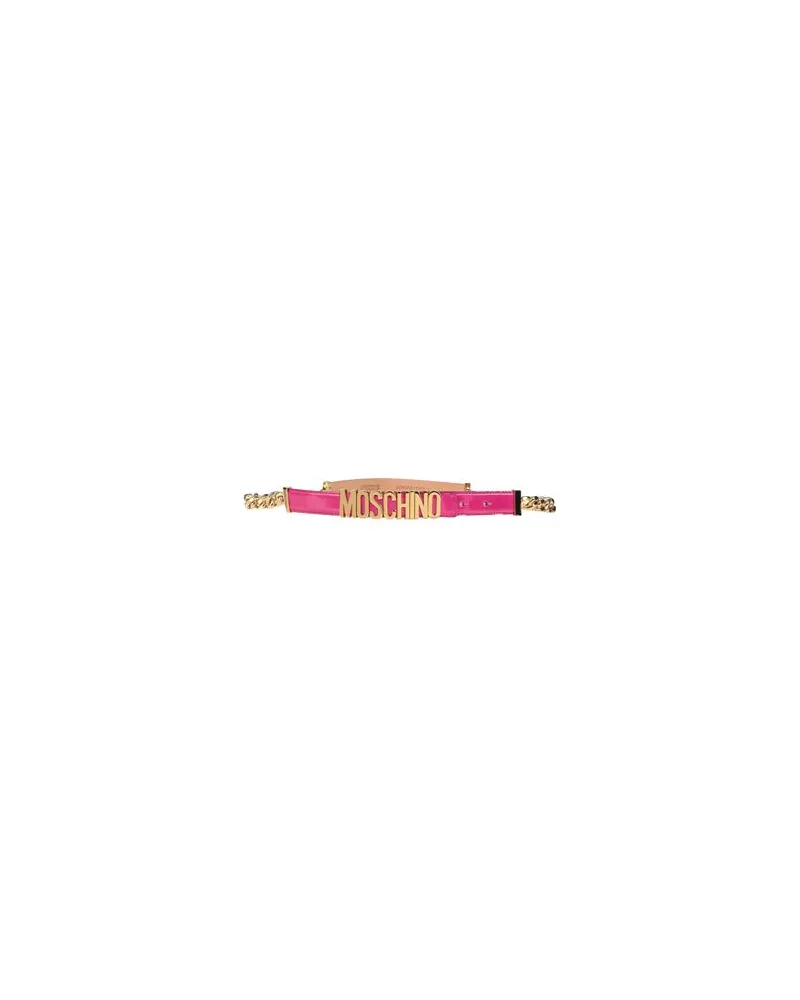 Moschino Kleinlederwaren - Gürtelauf YOOX.COM Magenta