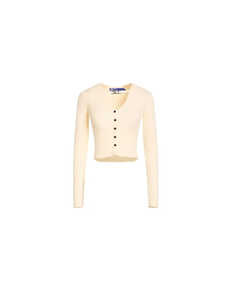 Karl Lagerfeld STRICKWAREN - Strickjackenauf YOOX.COM Cremeweiß