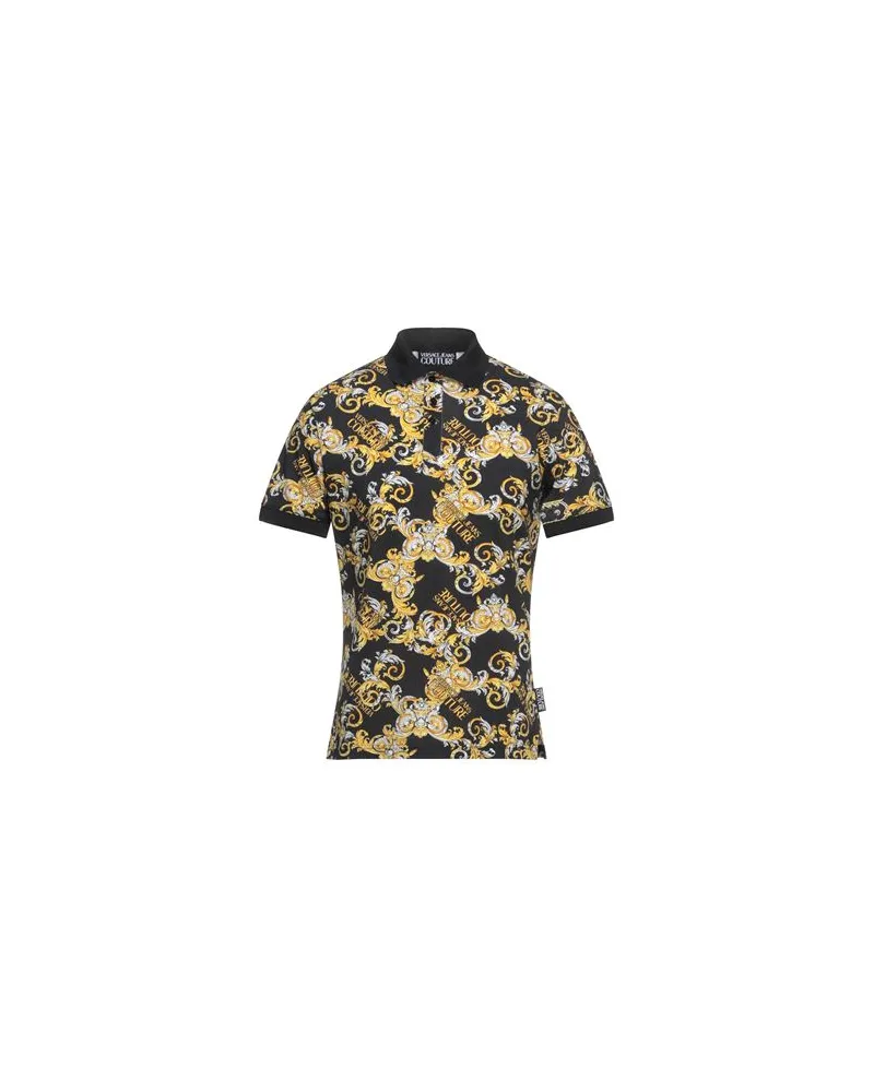 Versace Jeans TOPS - Poloshirtsauf YOOX.COM Schwarz