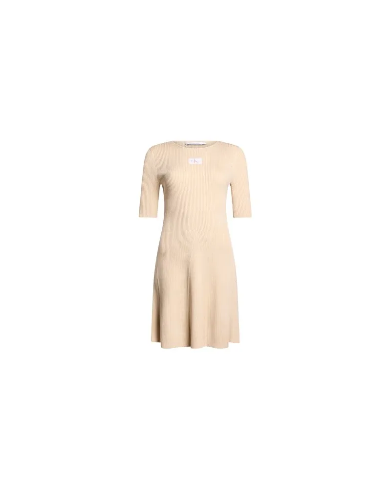 Calvin Klein KLEIDER - Mini-Kleiderauf YOOX.COM Beige