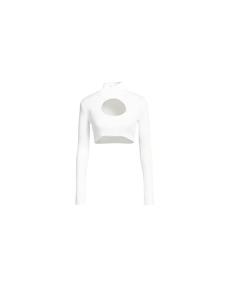 Courrèges STRICKWAREN - Rollkragenpulloverauf YOOX.COM Weiß