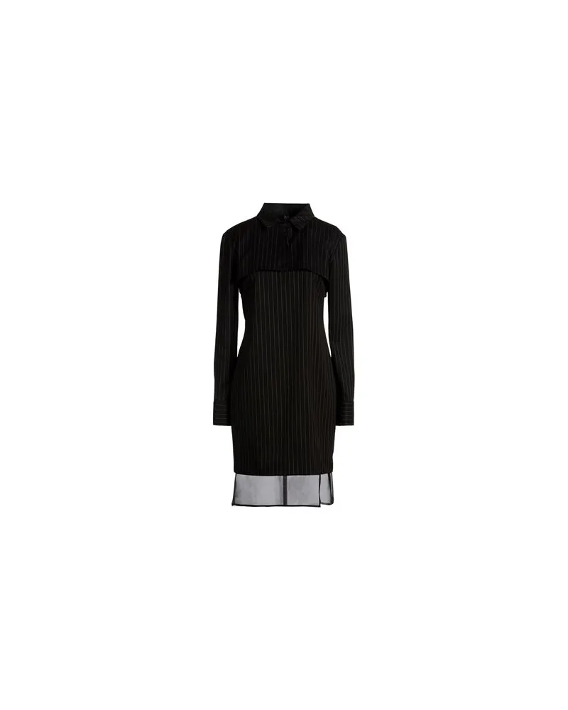 MALLONI KLEIDER - Mini-Kleiderauf YOOX.COM Schwarz