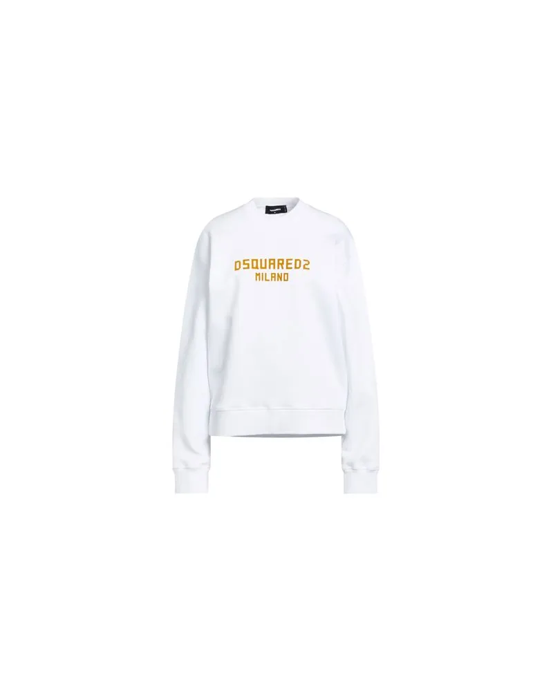 Dsquared2 TOPS - Sweatshirtsauf YOOX.COM Weiß
