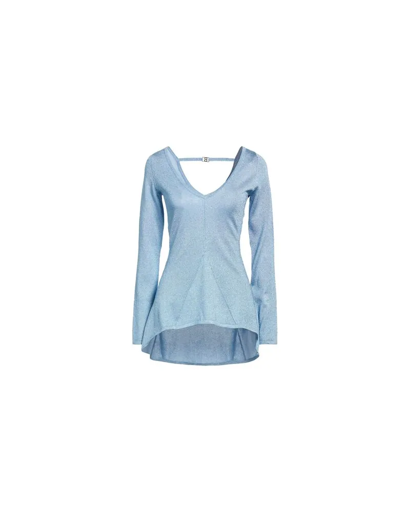 Blumarine STRICKWAREN - Pulloverauf YOOX.COM Himmelblau