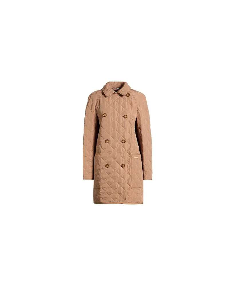 Burberry JACKEN & MÄNTEL - Pufferjacken & Daunenjackenauf YOOX.COM Kamel