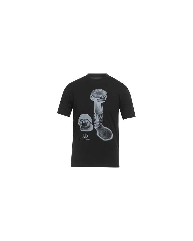 Armani Exchange TOPS - T-shirtsauf YOOX.COM Schwarz
