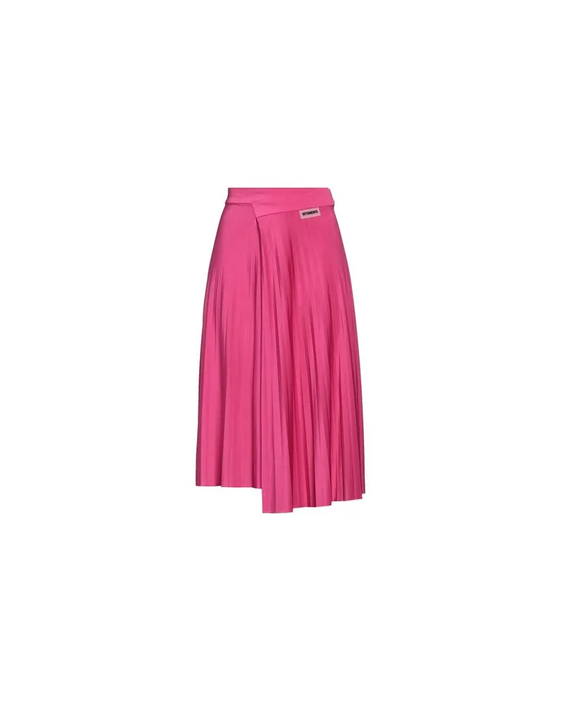 VETEMENTS HOSEN & RÖCKE - Midi-Röckeauf YOOX.COM Fuchsia
