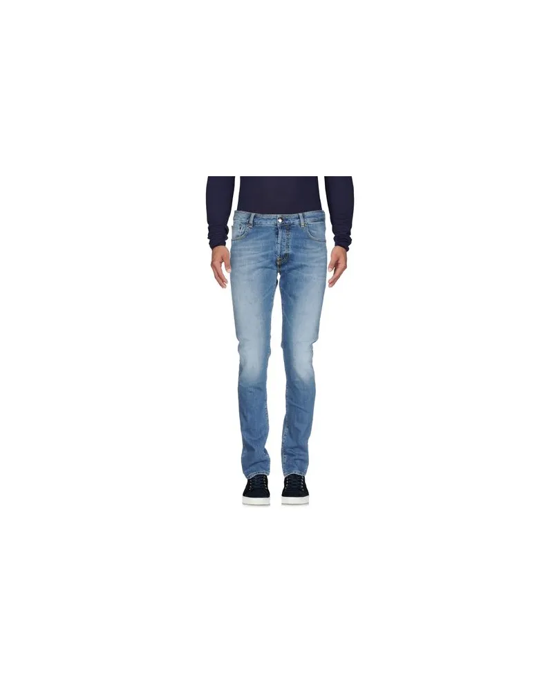 MOORER HOSEN & RÖCKE - Jeanshosenauf YOOX.COM Blau
