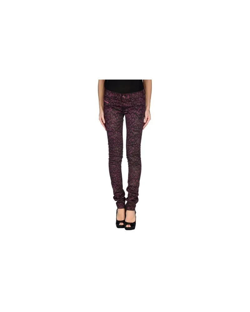 Diesel HOSEN & RÖCKE - Hosenauf YOOX.COM Bordeaux