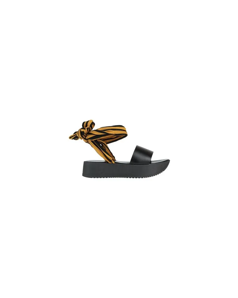 CAFèNOIR  SCHUHE - Sandalenauf YOOX.COM Schwarz