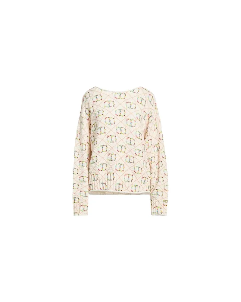 Twin-Set STRICKWAREN - Pulloverauf YOOX.COM Elfenbein
