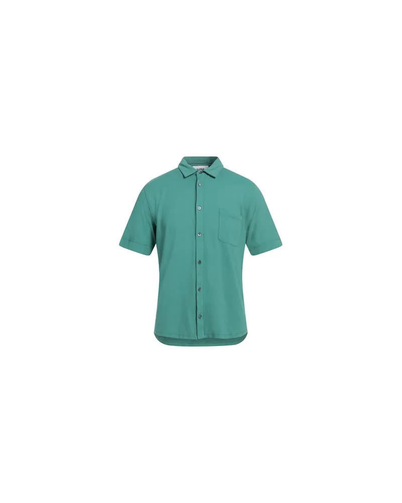 Alpha Studio TOPS - Hemdenauf YOOX.COM Grün