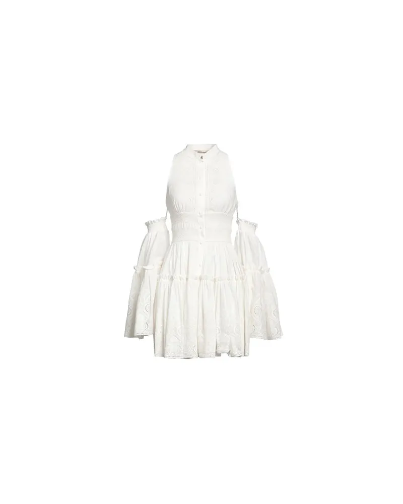 Roberto Cavalli KLEIDER - Mini-Kleiderauf YOOX.COM Weiß